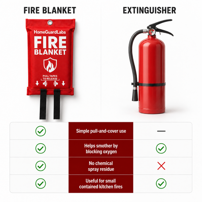 HomeGuard | FlameGuard Fire Blanket